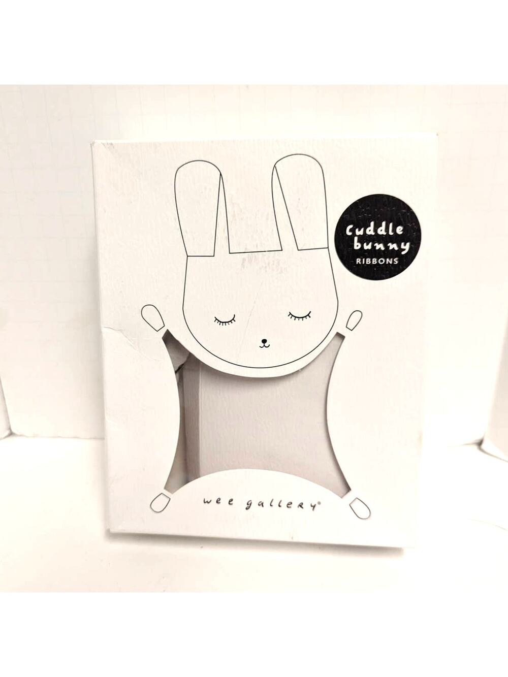 Wee Gallery Cuddle Bunny Baby Toddler Toy Organic NWT